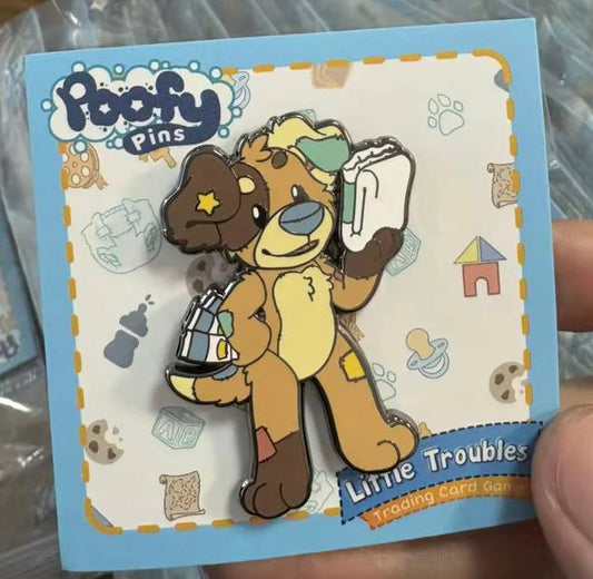 Patches The Plush Puppy Pin